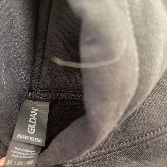 Fbomb Baggers Hoodie Sweatshirt Mens 3XL Black Biker fbombbagger - Picture 3 of 7